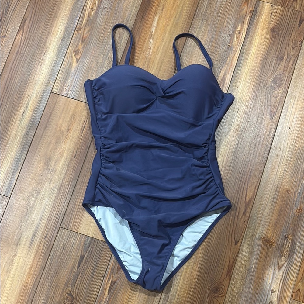 Cupshe Deep Blue Swimsuit
